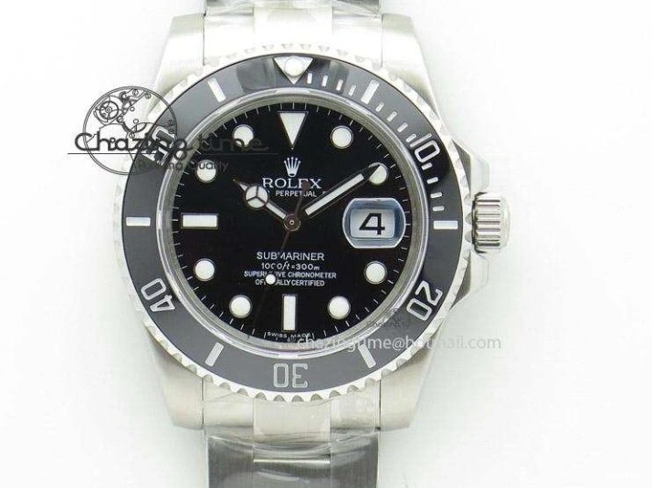 MiroTime 0303 Yacht-Master 40mm 126655 EWEF Best Edition Black Dial on Oysterflex Strap A Sophisticated 787